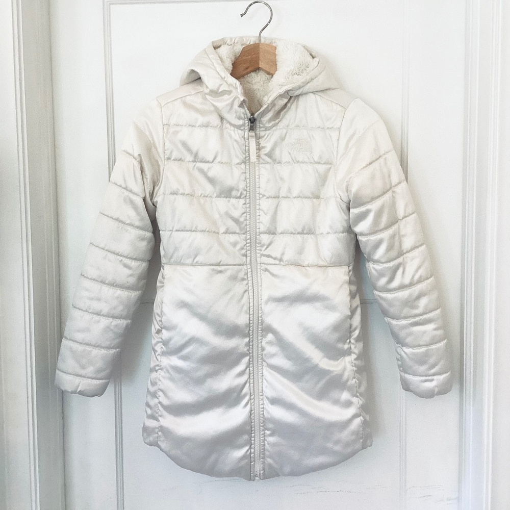 The North Face Kids White Puffer Jacket